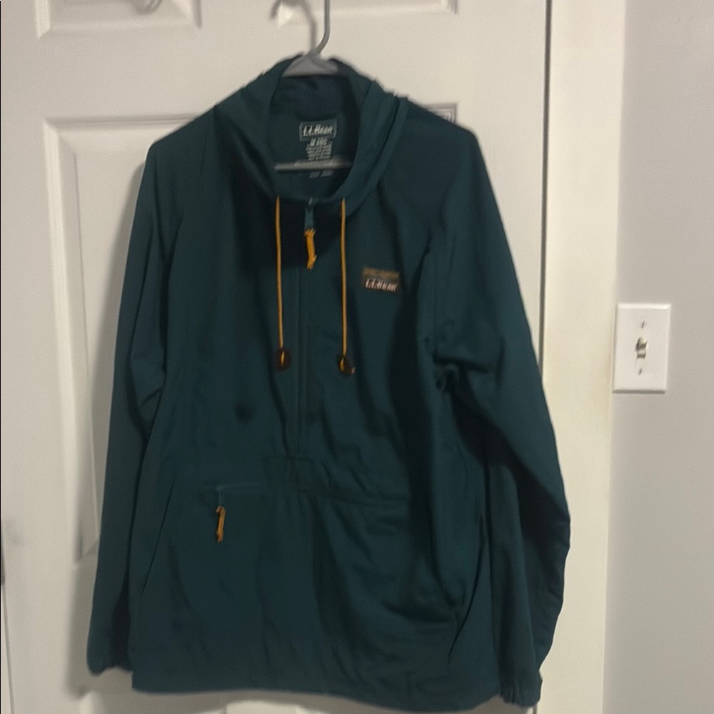 L.L. Bean Teal Anorak